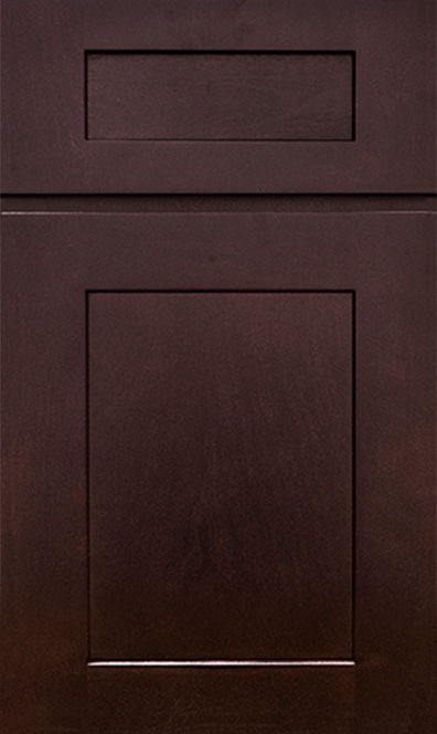Weston Espresso Shaker Kitchen Cabinets Sample Door