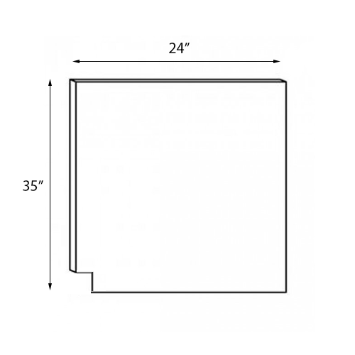 Dishwasher End Panel 