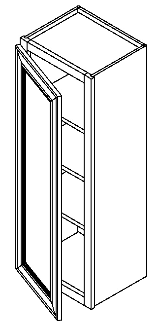 Wall Cabinet 09" X 42"