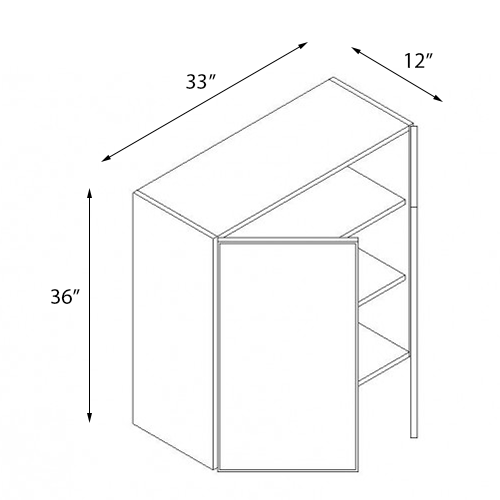 Double Door Wall Cabinet 