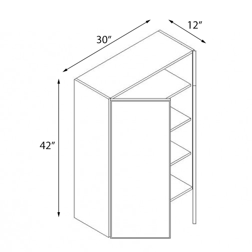 Double Door Wall Cabinet 