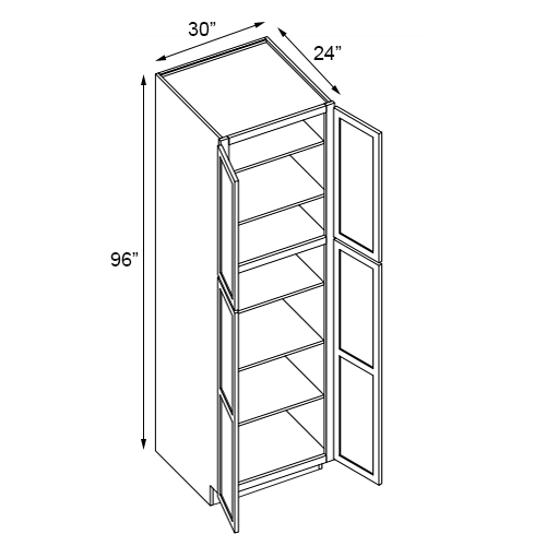 Rta deals pantry cabinets