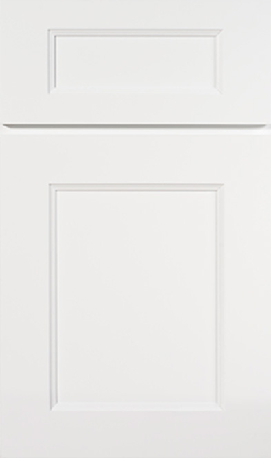 Florence White Shaker Double Door Vanity Cabinet - 24"W x 34-1/2"H