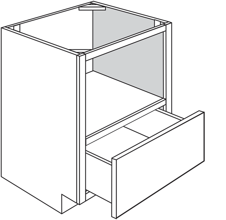 Microwave Base Cabinet 30"W