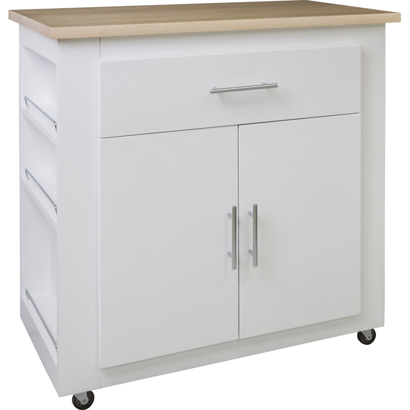 White Island on Wheels with Top RTA Store