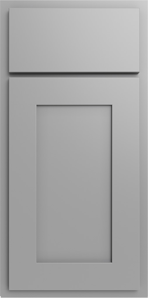 Primary Grey Shaker Kitchen Cabinets Sample Door