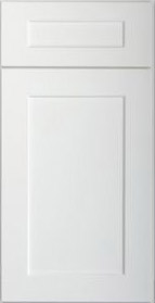 Elegant White Shaker 21" x 42" Wall Cabinet