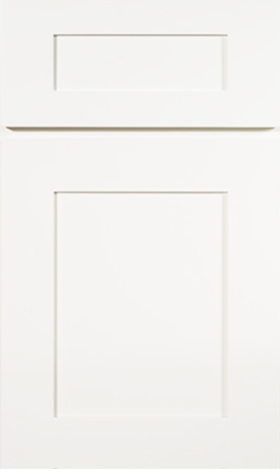 Weston White Shaker Double Door Vanity Sink Base Cabinet - 42"W x 34-1/2"H