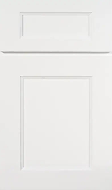 Florence White Shaker Kitchen Cabinets Sample Door