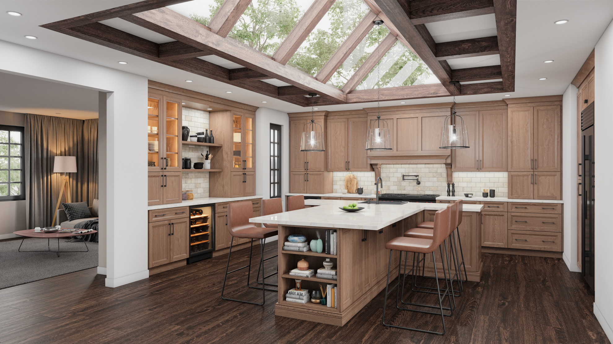 Timber Toffee Kitchen Cabinets