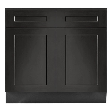 Onyx Black Bathroom Vanities Sample Door