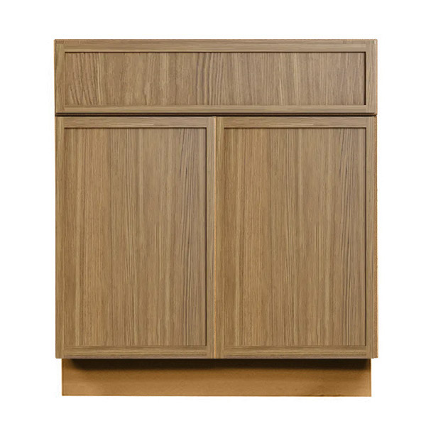 Slim White Oak Bathroom Vanities Sample Door