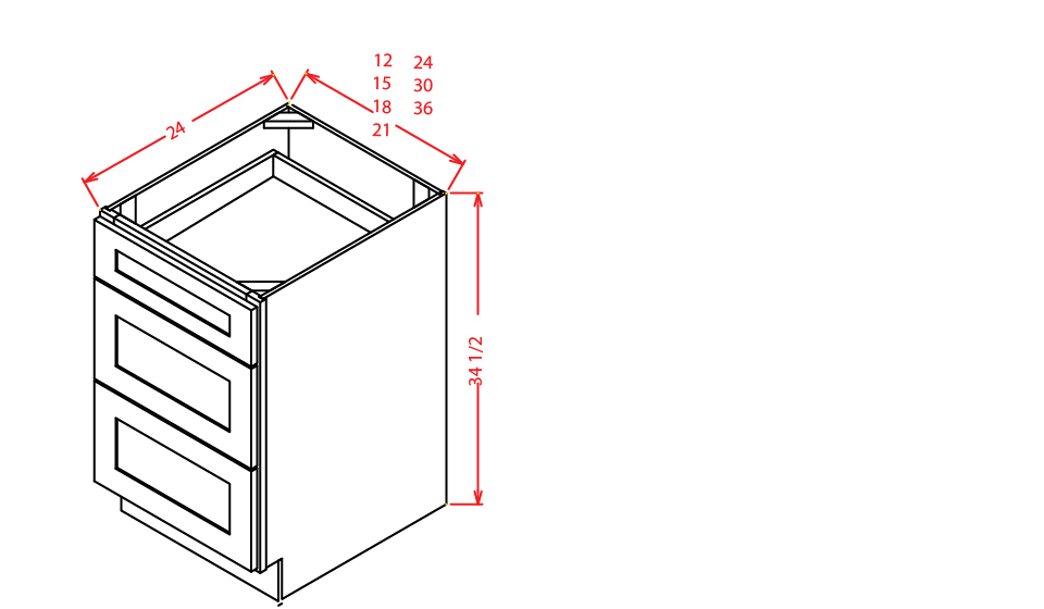 Drawer Base Cabinet