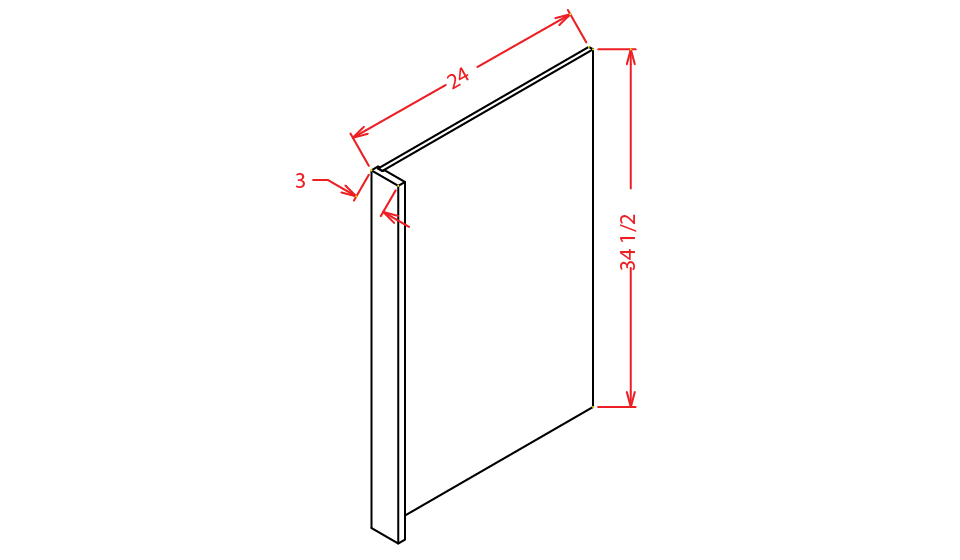 Dishwasher Return Panel