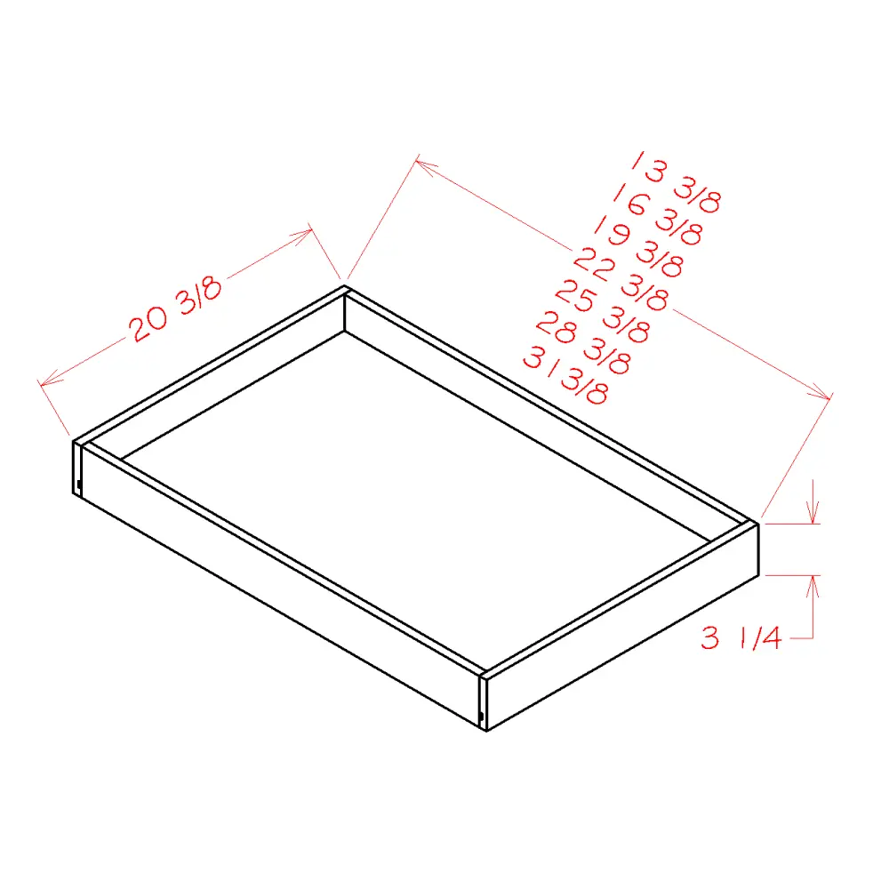 24" Rollout Shelf