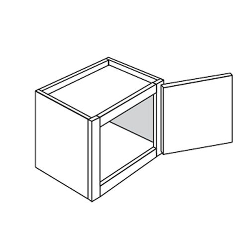 Truffle Slab 18" x 12" Wall Cabinet