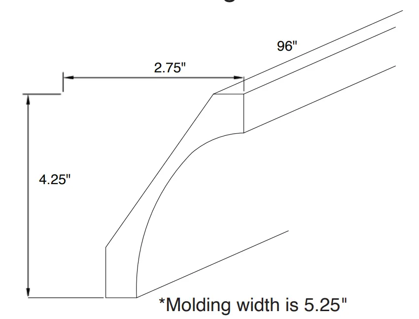 Cove Crown Molding