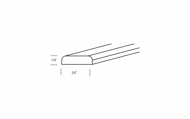 Driftwood Shaker 96" Batten Moulding