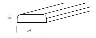 Radnor Slab Batten Moulding 96" L