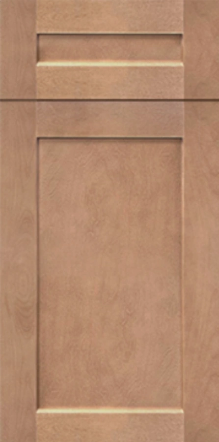 Caramel Shaker Bathroom Vanities Sample Door