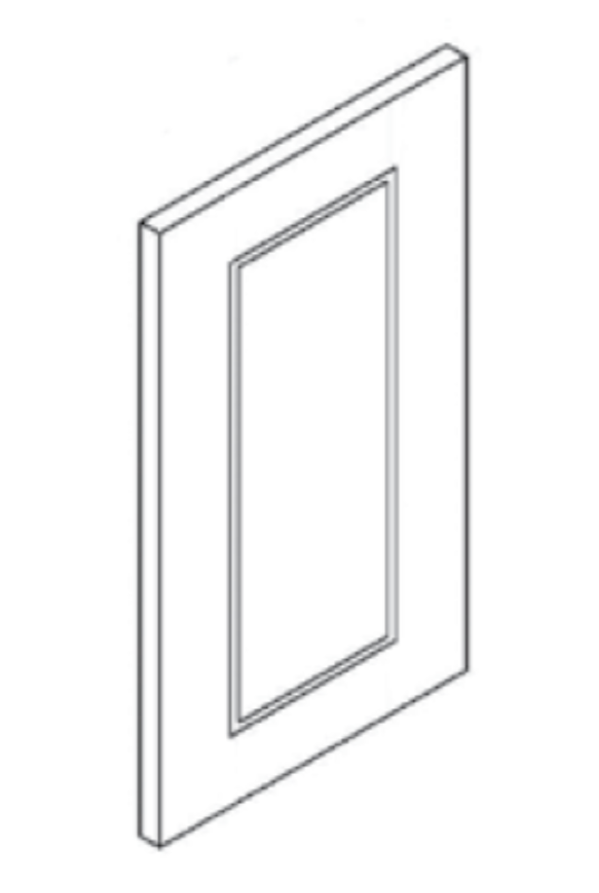 Coastal Sand Slim Shaker Decorative Wall End Panel - 12"W x 30"H